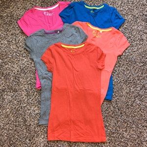 BUNDLE of 5 basic tees